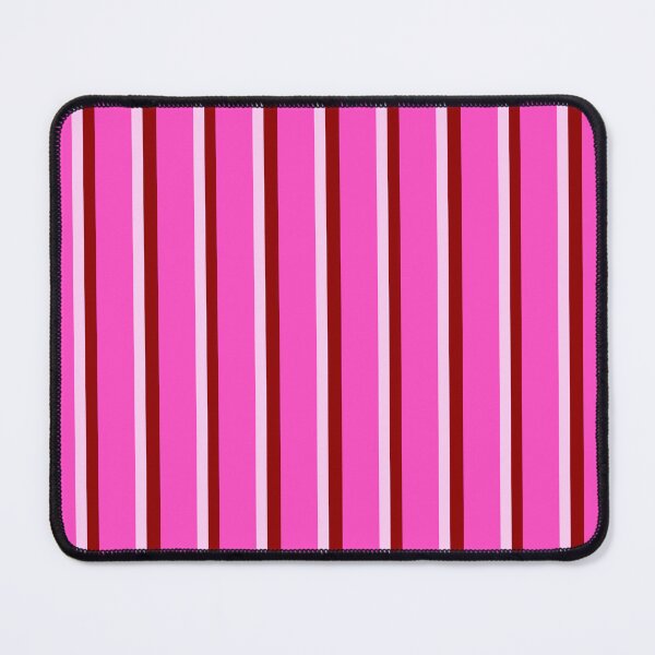 Item preview, Hot Pink with Dark Red and White Stripes Pattern designed and sold by OneThreeSix.