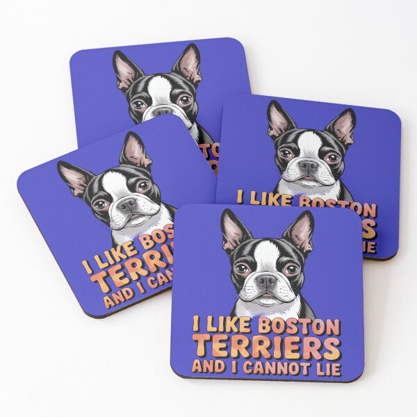 Item preview, Boston Terrier Dog Pet Owner Design I Like Boston Terriers And I Cannot Lie designed and sold by fantasticdesign.