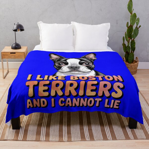 Item preview, Boston Terrier Dog Pet Owner Design I Like Boston Terriers And I Cannot Lie designed and sold by fantasticdesign.