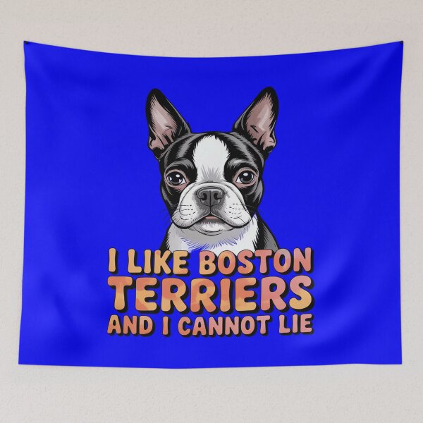 Item preview, Boston Terrier Dog Pet Owner Design I Like Boston Terriers And I Cannot Lie designed and sold by fantasticdesign.