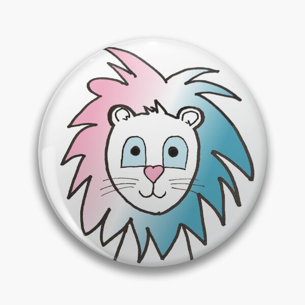 Item preview, Trans Pride Lion designed and sold by AndiStraube.
