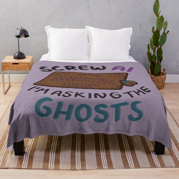 Item preview, Screw AI , i'm asking the ghosts designed and sold by Des-Doodles.