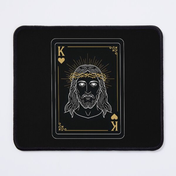 Item preview, Jesus King of Hearts Christian King of Hearts Playing Card designed and sold by Redgiant87x.