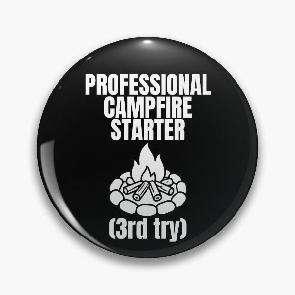Item preview, Professional Campfire Starter Funny Camping Shirt Men Gift Outdoor Adventure  designed and sold by UnderLip.