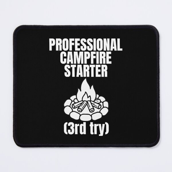 Item preview, Professional Campfire Starter Funny Camping Shirt Men Gift Outdoor Adventure designed and sold by UnderLip.