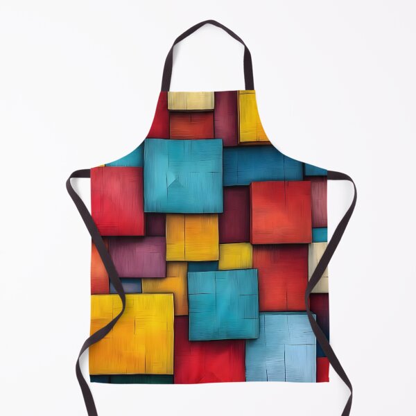 Item preview, Abstract 13 - Colorful Geometric Blocks designed and sold by NikaNavi.