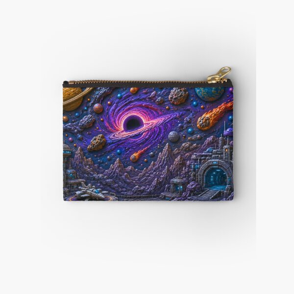 Item preview, The Galactic Abyss | Black Hole Space Art designed and sold by IGLCreative.