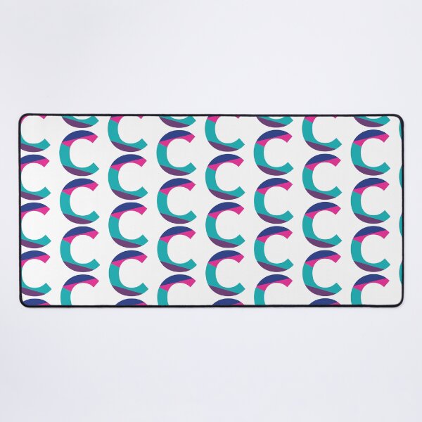Item preview, Retro Color Block Letter C – Geometric Initial Monogram Design designed and sold by Fontaine Color Co..