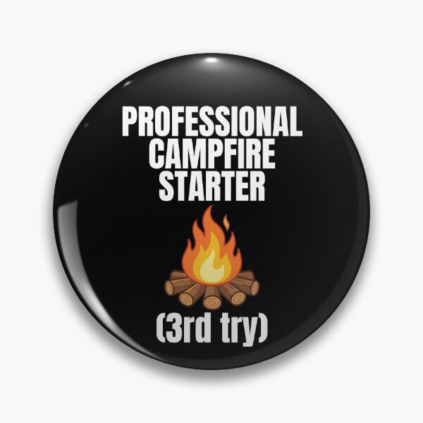 Item preview, Professional Campfire Starter Funny Camping Shirt Men Gift Outdoor Adventure  designed and sold by UnderLip.