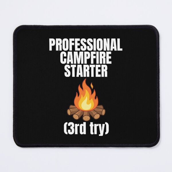 Item preview, Professional Campfire Starter Funny Camping Shirt Men Gift Outdoor Adventure designed and sold by UnderLip.