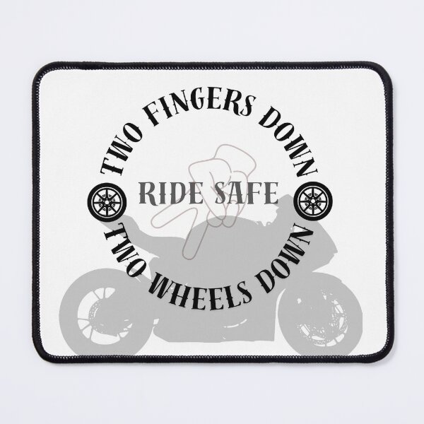 Item preview, Two wheels down, Ride safe designed and sold by Zephyrus47.