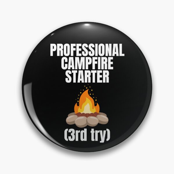 Item preview, Professional Campfire Starter Funny Camping Shirt Men Gift Outdoor Adventure  designed and sold by UnderLip.