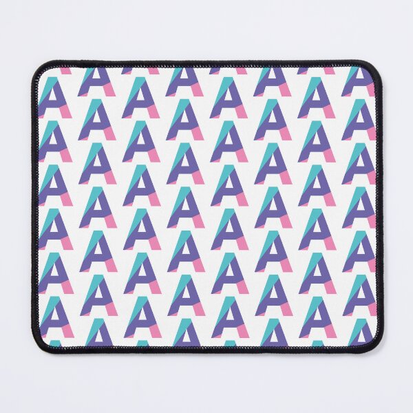 Item preview, Retro Color Block Letter A – Geometric Initial Monogram Design designed and sold by Fontaine Color Co..