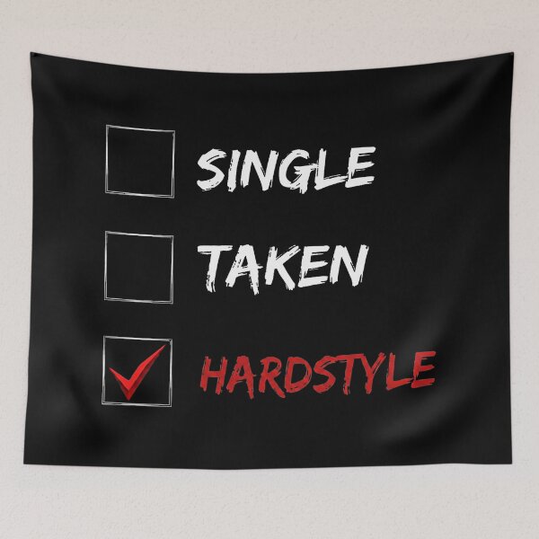 Item preview, Single Taken Hardstyle Funny EDM Rave Status designed and sold by SPAZE-Typo.