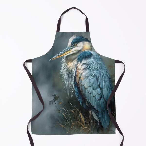 Item preview, Great blue heron in mist designed and sold by Brian Tarr.
