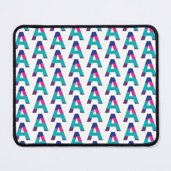 Item preview, Retro Color Block Letter A – Geometric Initial Monogram Design designed and sold by Fontaine Color Co..