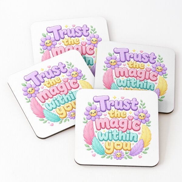 Item preview, Trust The Magic Within You | Kawaii Pastel Positive Affirmation designed and sold by Dulxoz.