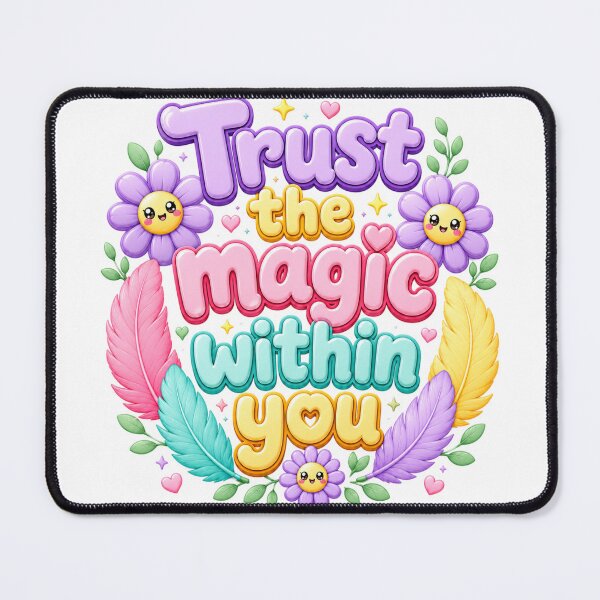 Item preview, Trust The Magic Within You | Kawaii Pastel Positive Affirmation designed and sold by Dulxoz.