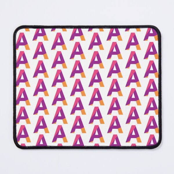 Item preview, Retro Color Block Letter A – Geometric Initial Monogram Design designed and sold by Fontaine Color Co..