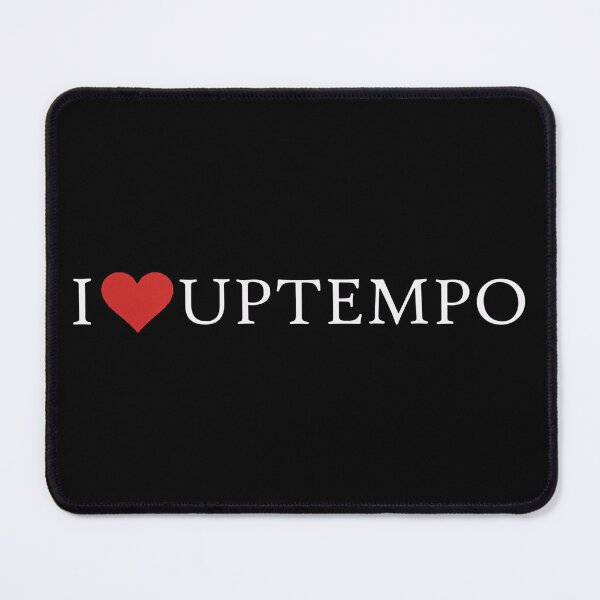Item preview, I Love Uptempo Hardcore Techno EDM Rave designed and sold by SPAZE-Typo.