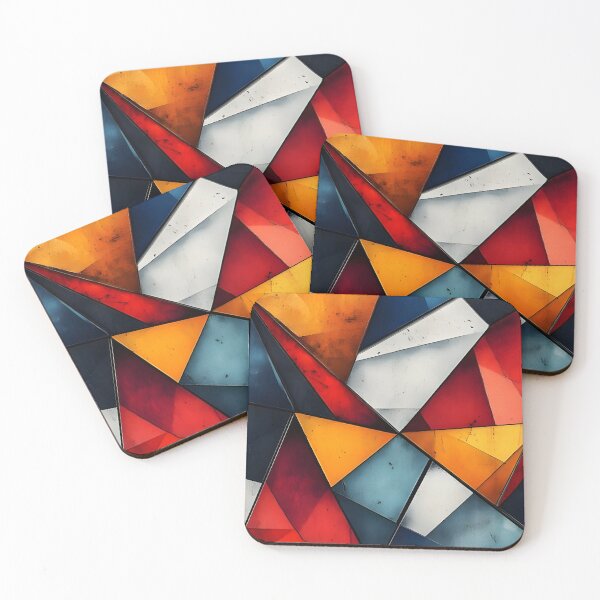 Item preview, Abstract 14 - Prismatic Geometric Fragments designed and sold by NikaNavi.