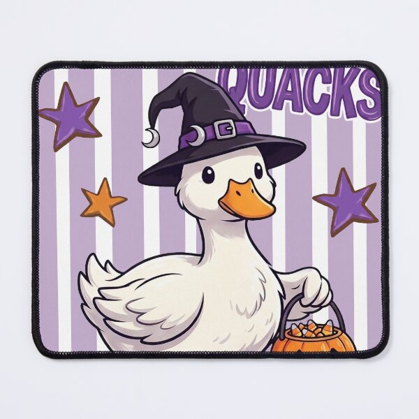 Item preview, Spooky Quacks Sticker, Cute Halloween Duck Sticker designed and sold by TeeVerse27.