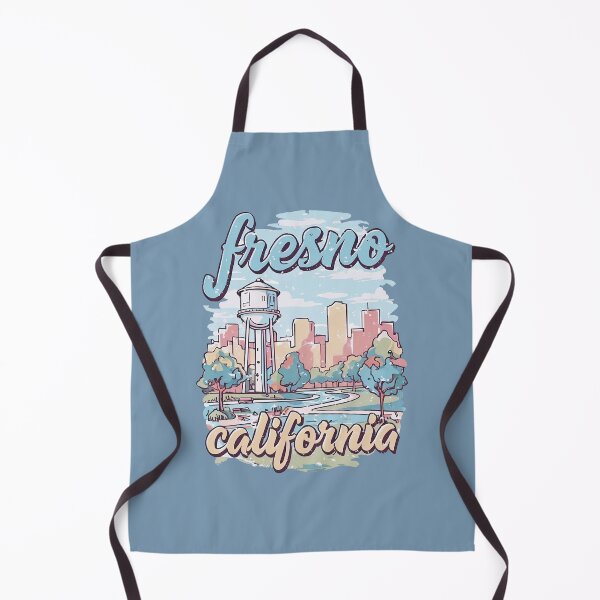 Item preview, Fresno California Cute Skyline Watercolor City designed and sold by HowToCanadian.