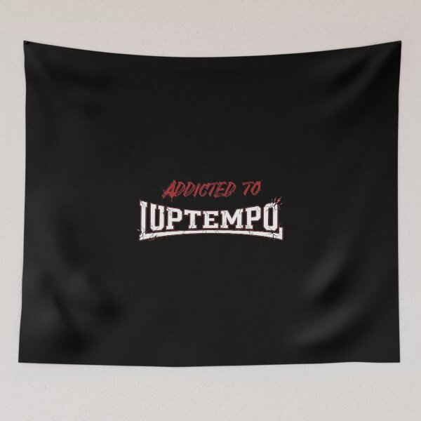 Item preview, Addicted To Uptempo Hardcore Techno EDM Rave designed and sold by SPAZE-Typo.