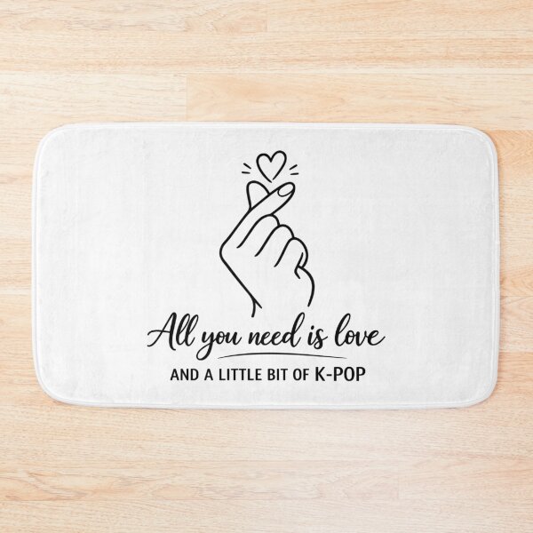 Item preview, K-Pop Finger Heart: Minimalist Line Art designed and sold by Pineapple-Tree.