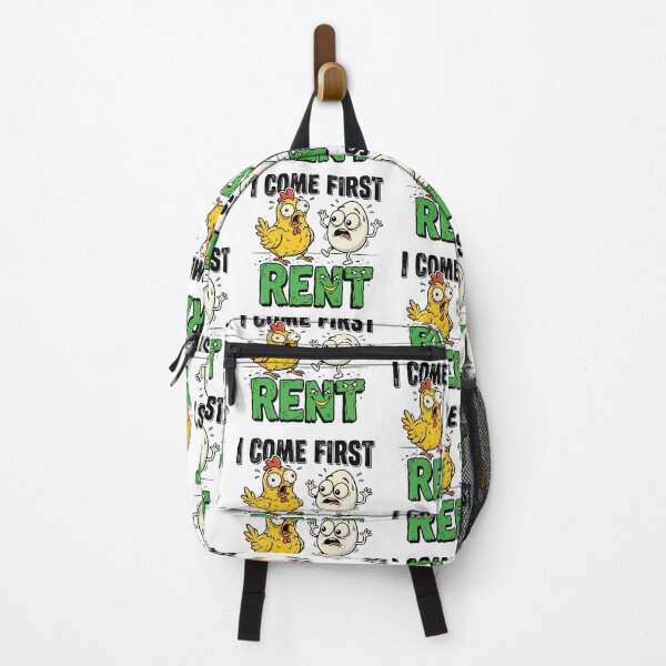Item preview, Rent Comes First - Funny Chicken and Egg Paradox designed and sold by AbderraimArt.