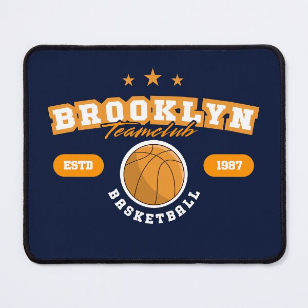 Item preview, Brooklyn Basketball Teamclub Retro Emblem T‑Shirt designed and sold by Novalineastudio.