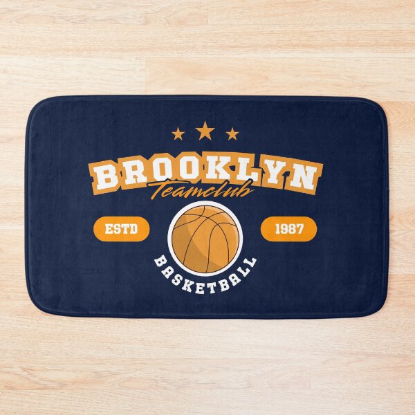 Item preview, Brooklyn Basketball Teamclub Retro Emblem T‑Shirt designed and sold by Novalineastudio.
