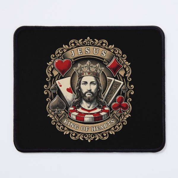 Item preview, Jesus King of Hearts King of Kings Christian Religious designed and sold by Redgiant87x.