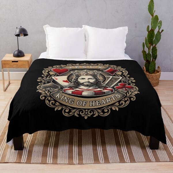 Item preview, Jesus King of Hearts King of Kings Christian Religious designed and sold by Redgiant87x.