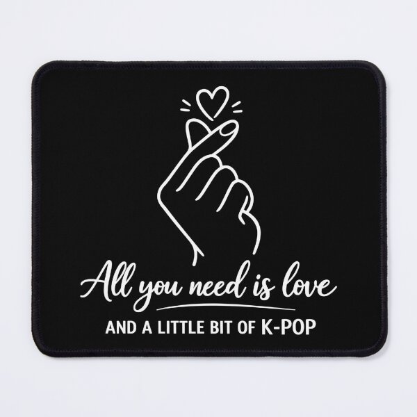Item preview, K-Pop Finger Heart: Minimalist Line Art designed and sold by Pineapple-Tree.