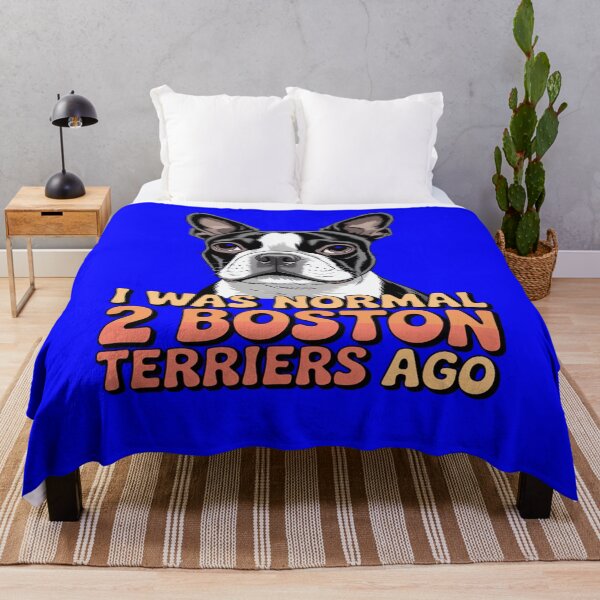 Item preview, Boston Terrier Dog Pet Owner Design I Was Normal 2 Boston Terriers Ago designed and sold by fantasticdesign.