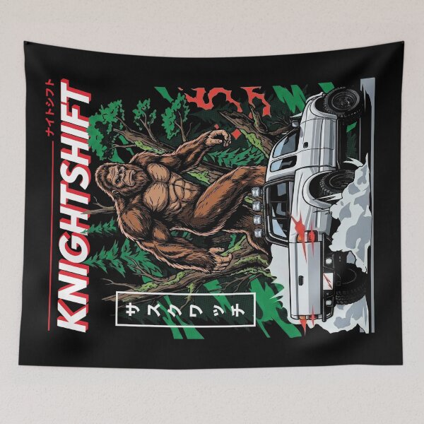 Item preview, Street Racing - KnightShift - Sasquatch - Drift Car - JDM - Racecar designed and sold by RaceDayRags.