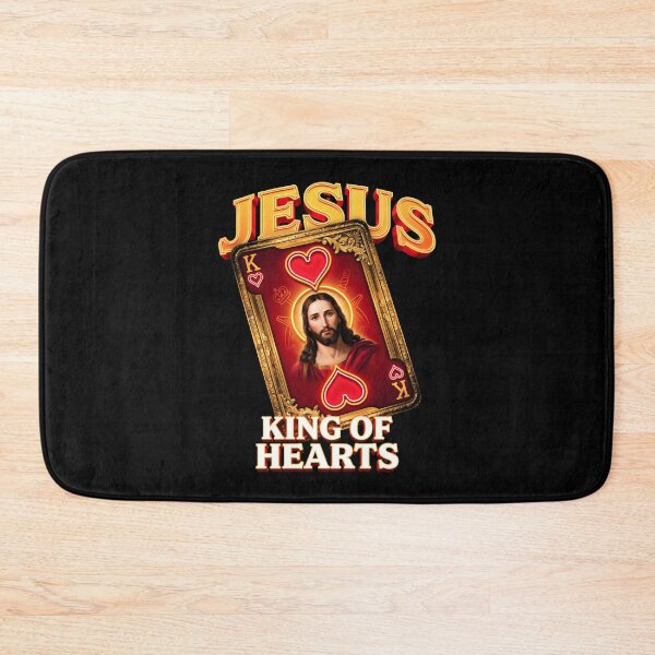 Item preview, Jesus King of Hearts Faith Filled Christian Design for Card Players designed and sold by Redgiant87x.