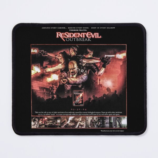 Item preview, RESIDENT EVIL OUTBREAK - Advertisement #1 designed and sold by 4thSurvivorShop.