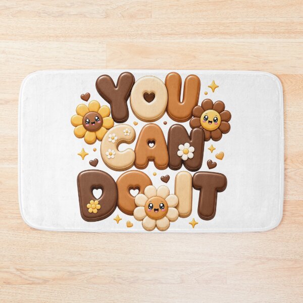Item preview, You Can Do It | Neutral Boho Kawaii Motivational Typography designed and sold by Dulxoz.