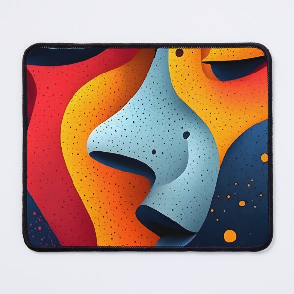 Item preview, Abstract 14 - Abstract Cosmic Faces designed and sold by NikaNavi.