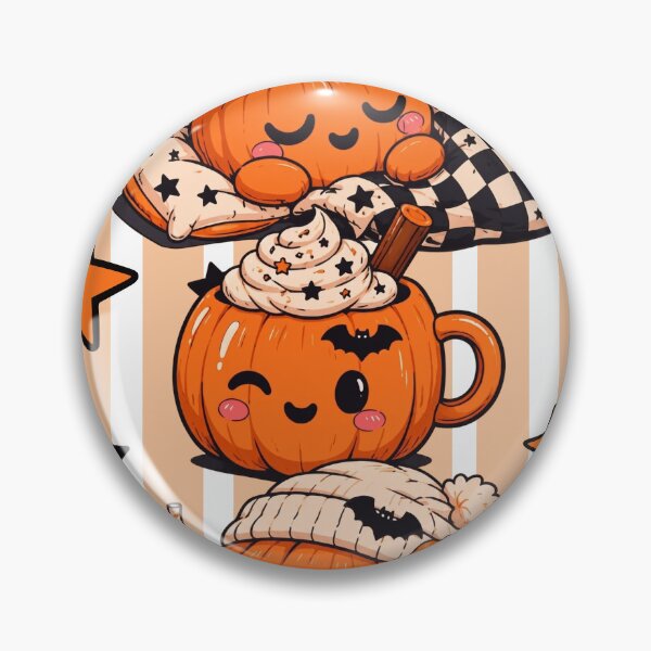 Item preview, Cozy Pumpkin Sticker, Cute Halloween Sticker designed and sold by TeeVerse27.