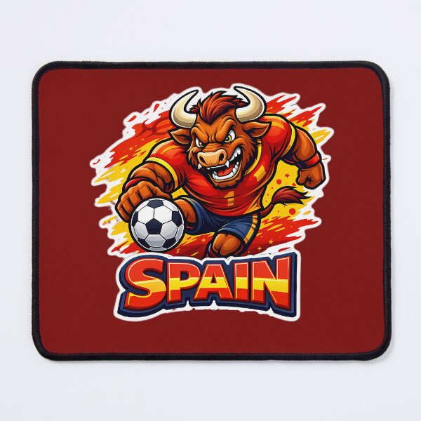 Item preview, La Roja Football Mascot  designed and sold by Ambroa Stuff.