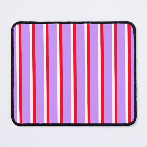 Item preview, Purple with Red and White Stripes Pattern designed and sold by OneThreeSix.