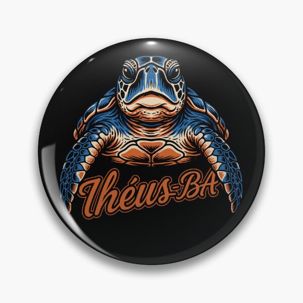 Item preview, Ilhéus Bahia – Retro Sea Turtle Brazil Coast Design designed and sold by paulo silveira.