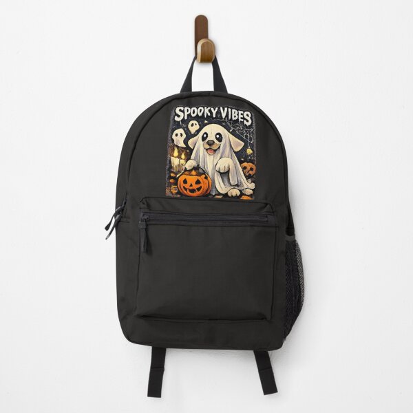 Item preview, Spooky Vibes Ghost Dog | Cute Halloween Puppy Art designed and sold by PoojaArtLab.