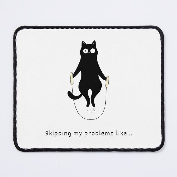 Item preview, SKIPPING MY PROBLEMS LIKE... designed and sold by PGAart.
