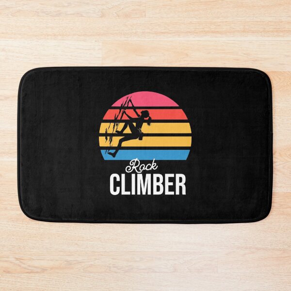 Item preview, Classic mountaineering logo for women and girls who boulder and rock climb. designed and sold by Bouldershop.