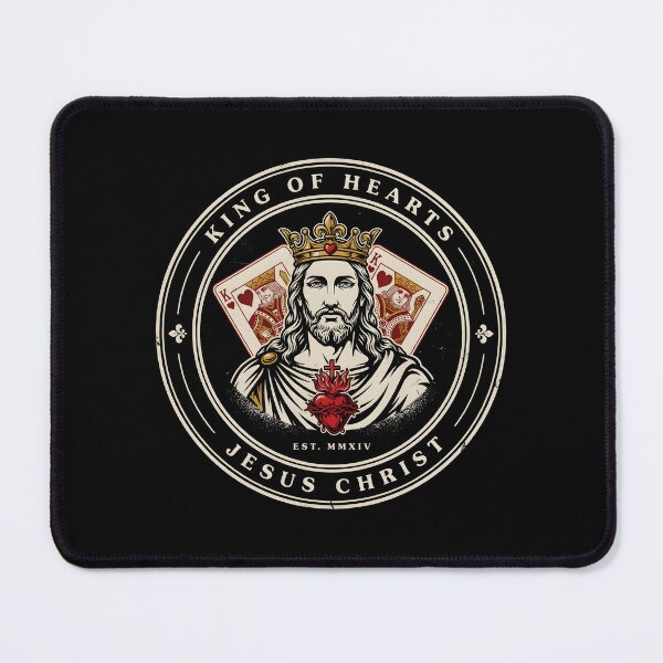 Item preview, Jesus King of Hearts Christian Playing Card Inspired Religious designed and sold by Redgiant87x.
