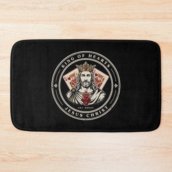 Item preview, Jesus King of Hearts Christian Playing Card Inspired Religious designed and sold by Redgiant87x.